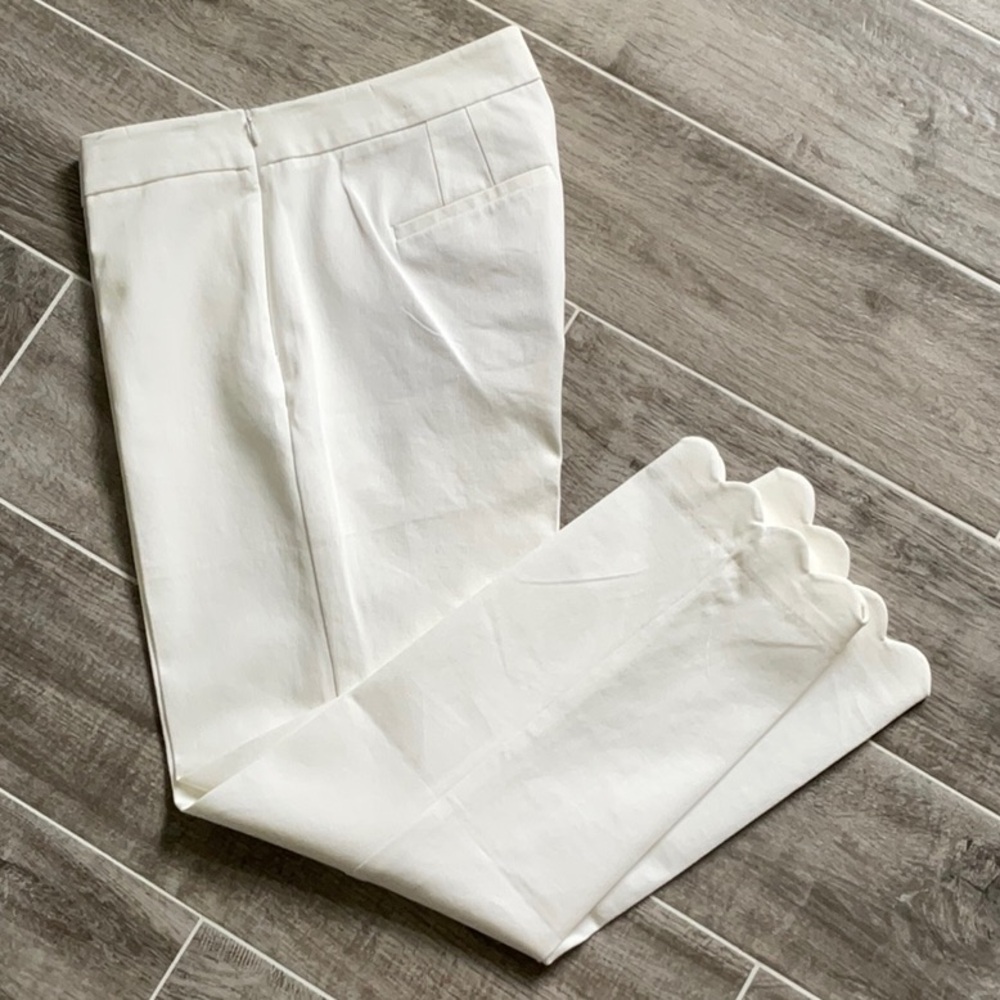 Talbots Scallop Hem Chatham Ankle Pant 4